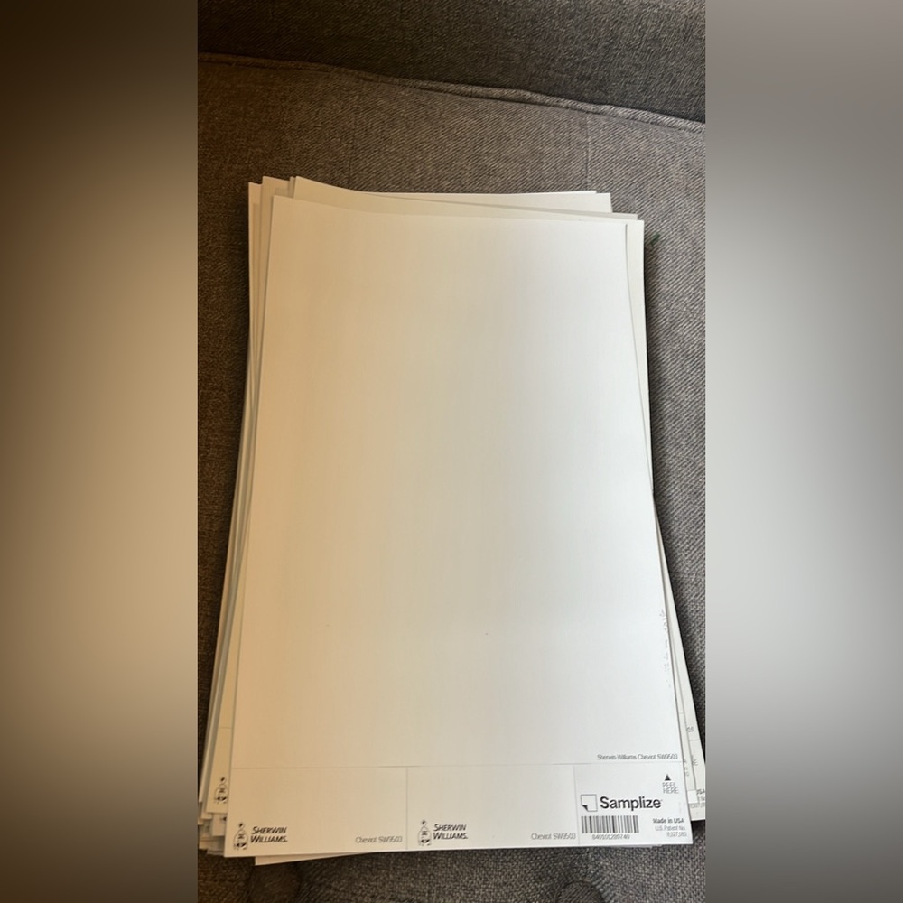 Samplize paint samples